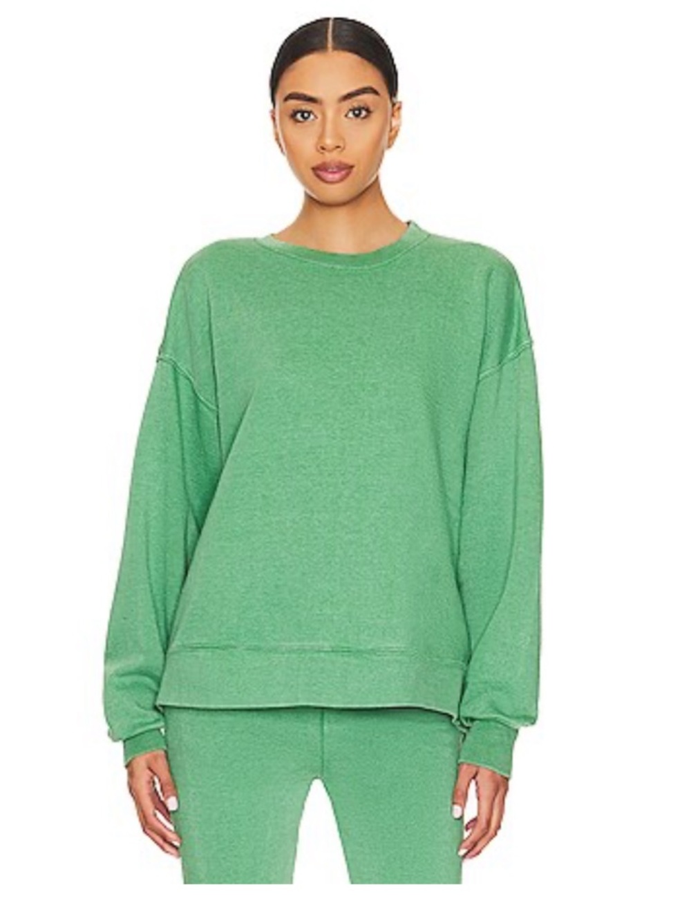 WeWoreWhat Jolly Green Crewneck Sweatshirt